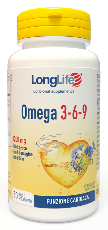LONGLIFE OMEGA 3-6-9 50 PERLE FOTOPROTETTE - Farmacia Nuova Dr.ssa Gabriella Catellani
