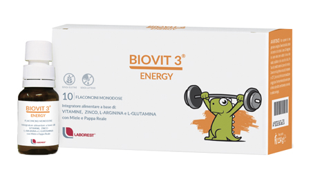 BIOVIT 3 ENERGY 10 FLACONCINI 10 ML - Farmacia Nuova Dr.ssa Gabriella Catellani