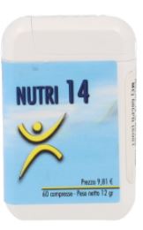 NUTRI 14 60 COMPRESSE - Farmacia Nuova Dr.ssa Gabriella Catellani