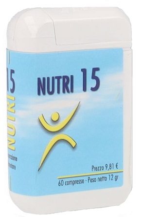 NUTRI 15 60 COMPRESSE - Farmacia Nuova Dr.ssa Gabriella Catellani