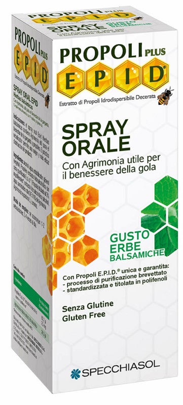 EPID SPRAY ORALE ERBE BALSAMICHE 15 ML - Farmacia Nuova Dr.ssa Gabriella Catellani