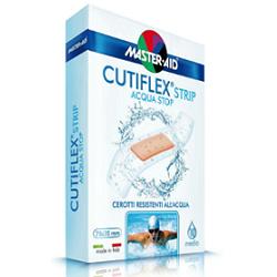 CEROTTO MASTER-AID CUTIFLEXMED STRIP TRASPARENTE IMPERMEABILE SUPPORTO IN POLIURETANO 4 FORMATI ASSORTITI 20 PEZZI - Farmacia Nuova Dr.ssa Gabriella Catellani