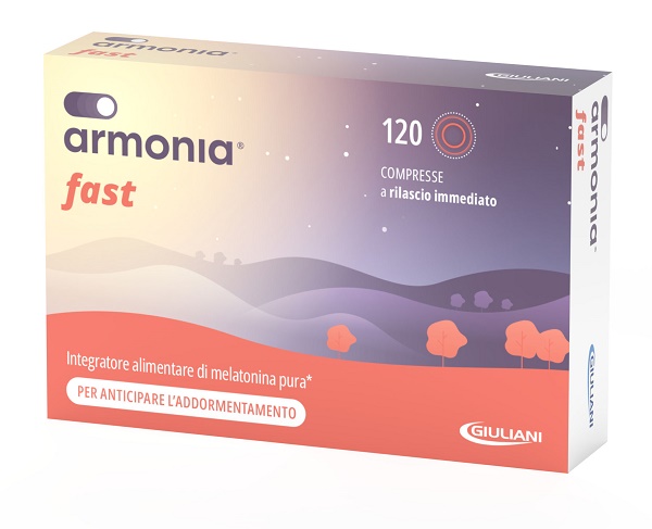 ARMONIA FAST 1 MG MELATONINA 120 COMPRESSE - Farmacia Nuova Dr.ssa Gabriella Catellani