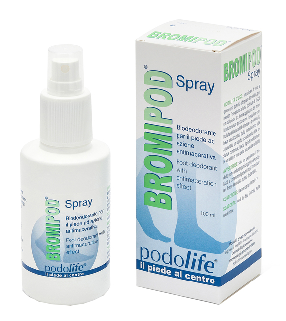 BROMIPOD SPRAY RINFRESCANTE 100 ML - Farmacia Nuova Dr.ssa Gabriella Catellani