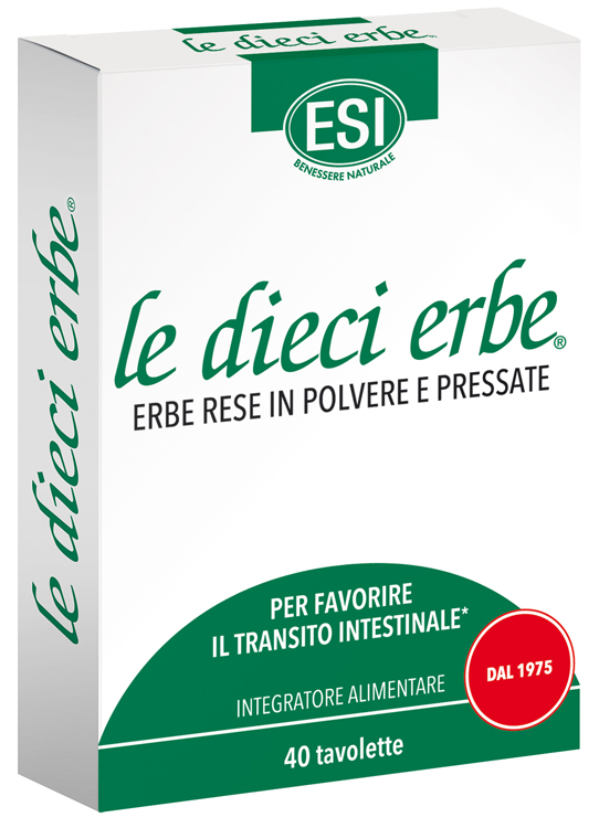 ESI LE DIECI ERBE 40 TAVOLETTE - Farmacia Nuova Dr.ssa Gabriella Catellani