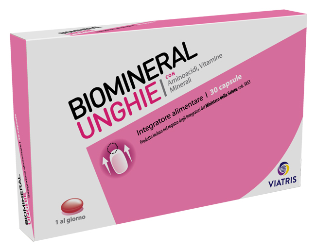 BIOMINERAL UNGHIE 30 CAPSULE - Farmacia Nuova Dr.ssa Gabriella Catellani