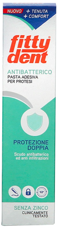 FITTYDENT ANTIBATTERICO PASTA ADESIVA DENTIERA NUOVA FORMULA40 G - Farmacia Nuova Dr.ssa Gabriella Catellani