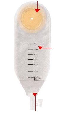 SACCA PER DRENAGGIO DELLE FERITE STERILE COLOPLAST CAPACITA' MINI 100ML 10 PEZZI ARTICOLO 2210 - Farmacia Nuova Dr.ssa Gabriella Catellani