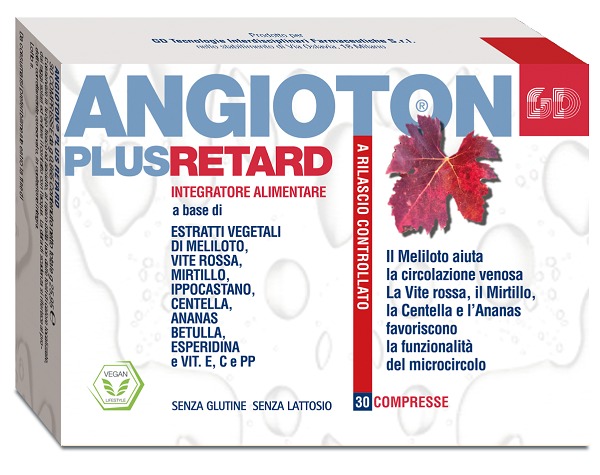 ANGIOTON PLUS RETARD 30 COMPRESSE - Farmacia Nuova Dr.ssa Gabriella Catellani