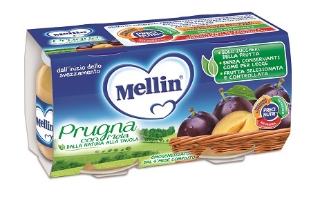 MELLIN OMOGENEIZZATO PRUGNA MELA 100 G 2 PEZZI - Farmacia Nuova Dr.ssa Gabriella Catellani