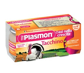 PLASMON OMOGENEIZZATO TACCHINO 80 G X 2 PEZZI - Farmacia Nuova Dr.ssa Gabriella Catellani