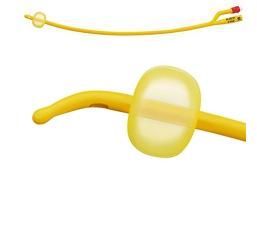 CATETERE FOLEY A MEDIA PERMANENZA  RUSCH GOLD PLUS A 2 VIE IN SILKOLATEX LATTICE-SILICONE PER ADULTO CH18 LUNGHEZZA 40 CM PUNTA CILINDRICA A 2 FORI PALLONCINO 5-15 ML 1 PEZZO - Farmacia Nuova Dr.ssa Gabriella Catellani