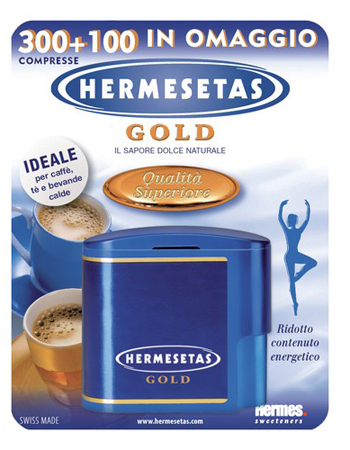 HERMESETAS GOLD 300+100 COMPRESSE 20 G - Farmacia Nuova Dr.ssa Gabriella Catellani