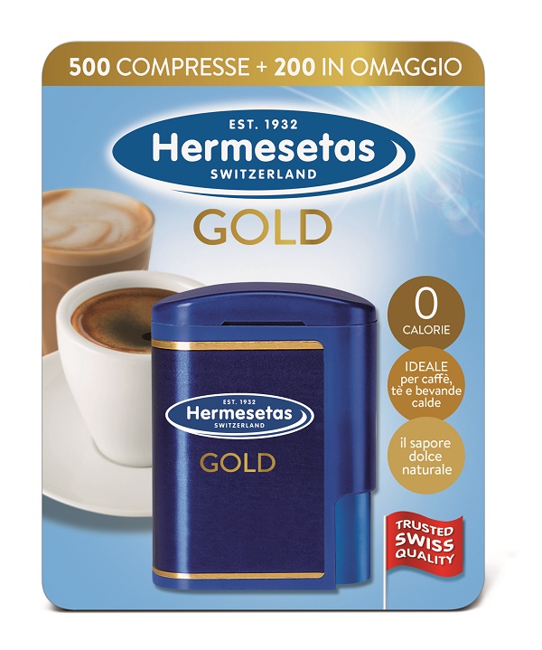 HERMESETAS GOLD 500+200 COMPRESSE 35 G - Farmacia Nuova Dr.ssa Gabriella Catellani