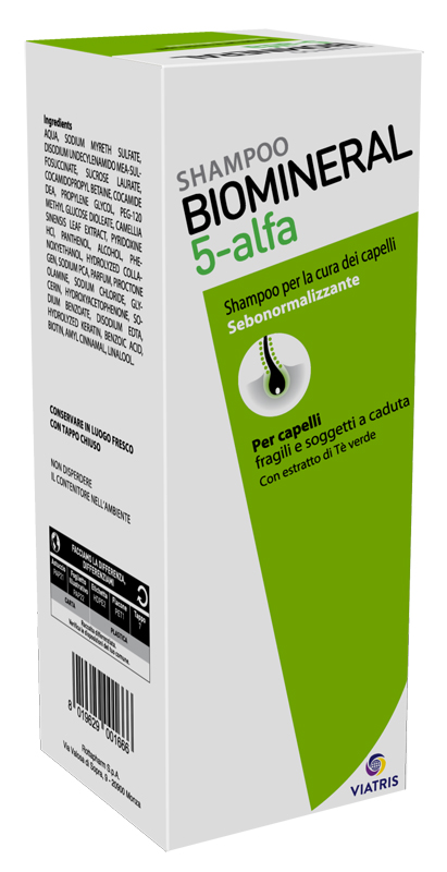 BIOMINERAL 5 ALFA SHAMPOO 200 ML - Farmacia Nuova Dr.ssa Gabriella Catellani