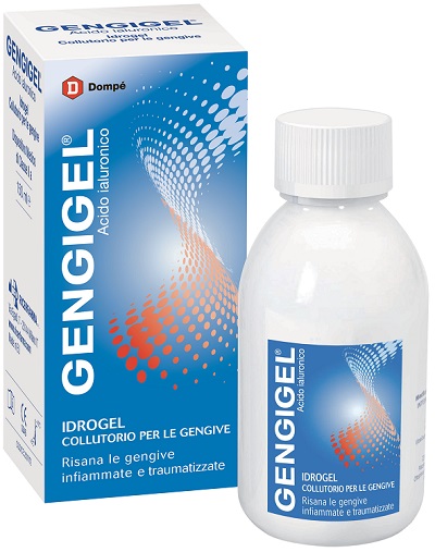 COLLUTORIO PER GENGIVE GENGIGEL IDROGEL FLACONE 150 ML - Farmacia Nuova Dr.ssa Gabriella Catellani