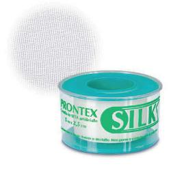 CEROTTO ROCCHETTO PRONTEX SILK SETA 2,5X500 CM - Farmacia Nuova Dr.ssa Gabriella Catellani