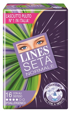 LINES SETA NORMALE CON ALI X 16 - Farmacia Nuova Dr.ssa Gabriella Catellani