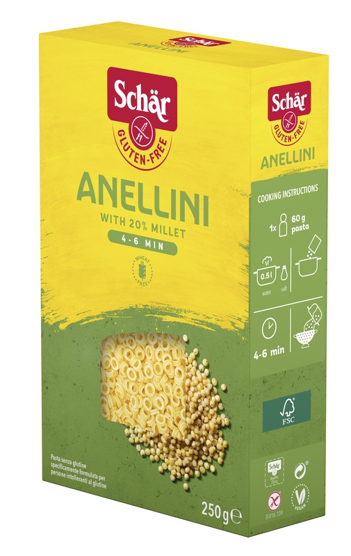 SCHAR ANELLINI 250 G - Farmacia Nuova Dr.ssa Gabriella Catellani