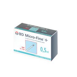 SIRINGA INSULINA BECTON DICKINSON 0,5 ML 100 UI AGO GAUGE 29 30 PEZZI - Farmacia Nuova Dr.ssa Gabriella Catellani