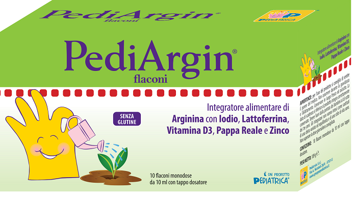 PEDIARGIN 10 FLACONCINI 10 ML - Farmacia Nuova Dr.ssa Gabriella Catellani