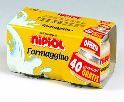 NIPIOL OMOGENEIZZATO FORMAGGINO 80 G 2 PEZZI - Farmacia Nuova Dr.ssa Gabriella Catellani