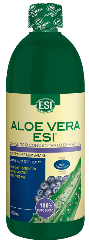 ESI ALOE VERA SUCCO MIRTILLO 1000 ML - Farmacia Nuova Dr.ssa Gabriella Catellani