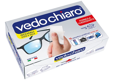 VEDOCHIARO OCCHIALI 16 SALVIETTE UMIDIFICATE - Farmacia Nuova Dr.ssa Gabriella Catellani