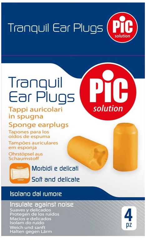 TAPPI AURICOLARI TRANQUIL IN SPUGNA 4 PEZZI - Farmacia Nuova Dr.ssa Gabriella Catellani