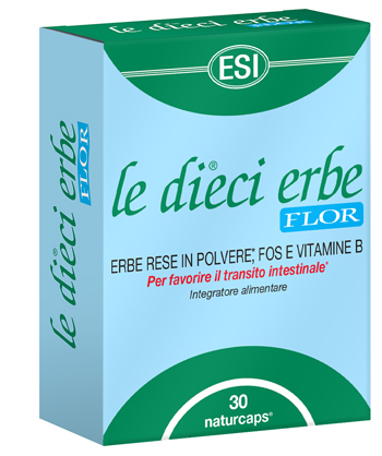 ESI LE DIECI ERBE FLOR 30 CAPSULE - Farmacia Nuova Dr.ssa Gabriella Catellani