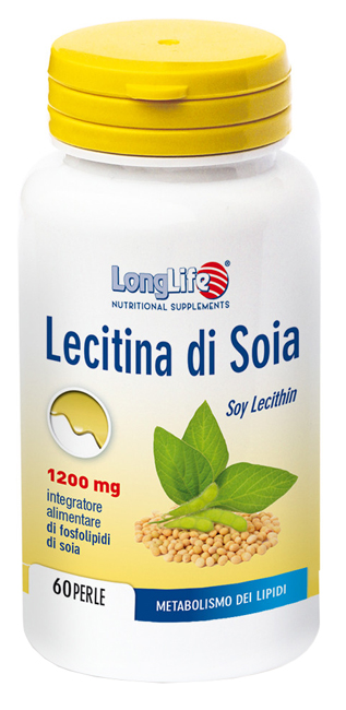 LONGLIFE LECITINA SOIA 60 PERLE DI GELATINA DA 1,7 G - Farmacia Nuova Dr.ssa Gabriella Catellani