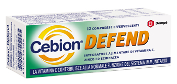 CEBION DEFEND 12 COMPRESSE EFFERVESCENTI - Farmacia Nuova Dr.ssa Gabriella Catellani