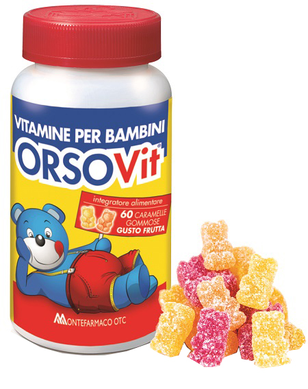 ORSOVIT CARAMELLE GOMMOSE VITAMINA BB SENZA GLUTINE 60 PEZZI - Farmacia Nuova Dr.ssa Gabriella Catellani