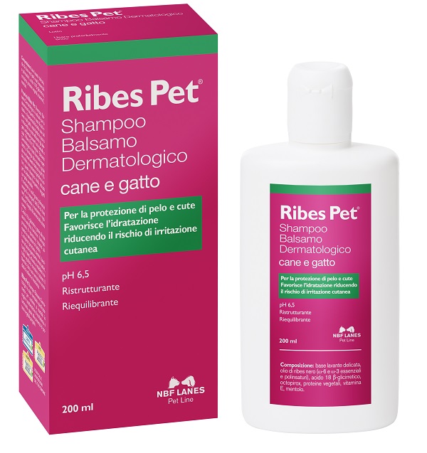RIBES PET SHAMPOO BALSAMO FLACONE 200 ML - Farmacia Nuova Dr.ssa Gabriella Catellani