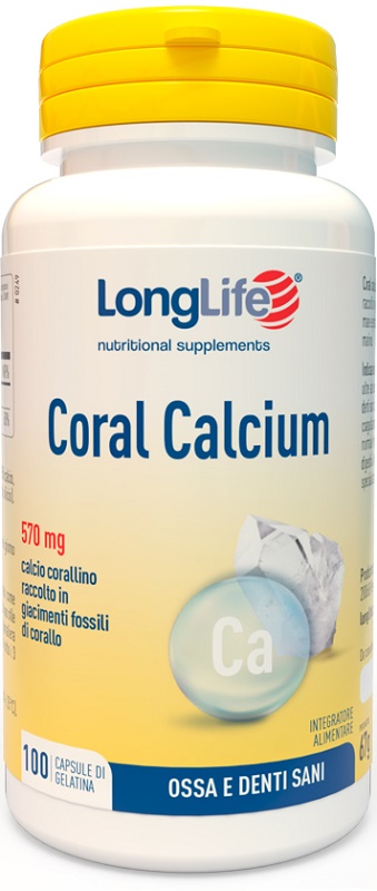 LONGLIFE CORAL CALCIUM 100 CAPSULE - Farmacia Nuova Dr.ssa Gabriella Catellani