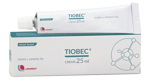 TIOBEC CREMA ACIDO LIPOICO 5% 25 ML - Farmacia Nuova Dr.ssa Gabriella Catellani