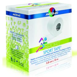 NASTRO AUTOADESIVO ANELASTICO PER FASCIATURE DI SOSTEGNO E TAPING MASTER-AID SPORT 3,8X10 - Farmacia Nuova Dr.ssa Gabriella Catellani