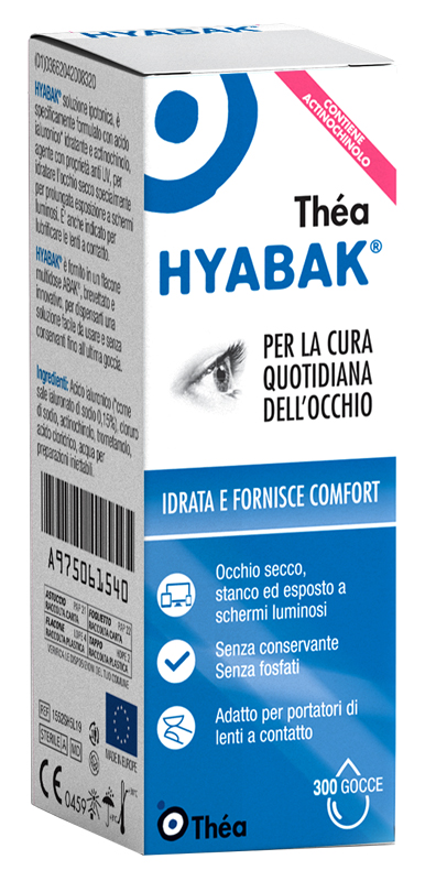 HYABAK SOLUZIONE OFTALMICA 10 ML - Farmacia Nuova Dr.ssa Gabriella Catellani