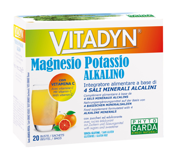 VITADYN MAGNESIO POTASSIO ALKALINO 20 BUSTINE - Farmacia Nuova Dr.ssa Gabriella Catellani