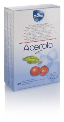 ACEROLA VITAMINA C 80 TAVOLETTE - Farmacia Nuova Dr.ssa Gabriella Catellani