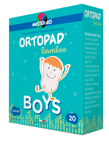 CEROTTO OCULARE PER ORTOTTICA ORTOPAD BOYS 5X6,7 CM 20 PEZZI - Farmacia Nuova Dr.ssa Gabriella Catellani