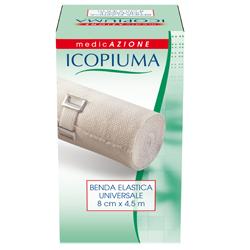 ICOPIUMA BENDA ELASTICA UNIVERSALE 8X450 CM - Farmacia Nuova Dr.ssa Gabriella Catellani