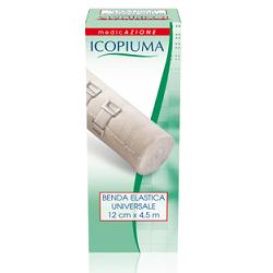 ICOPIUMA BENDA ELASTICA UNIVERSALE 12X450 CM - Farmacia Nuova Dr.ssa Gabriella Catellani