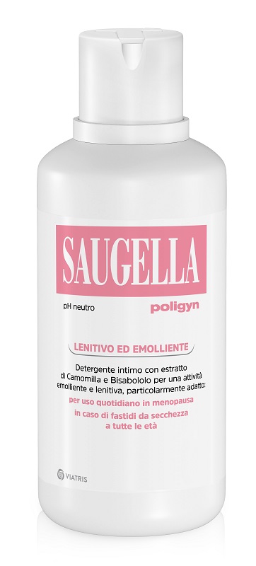 SAUGELLA POLIGYN PH NEUTRO DETERGENTE INTIMO LENITIVO ED EMOLLIENTE 500 ML - Farmacia Nuova Dr.ssa Gabriella Catellani