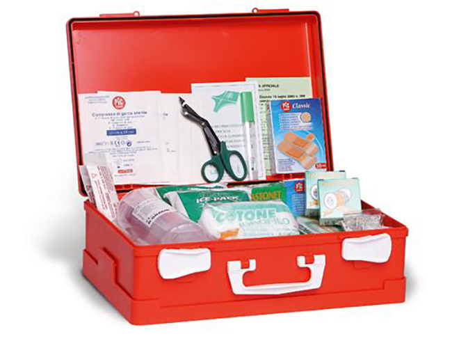 PACCHETTO DI MEDICAZIONE REINTEGRO DEL PACCO BASE COMPLETO ALLEGATO1 DM 388 DEL 15/07/2003 - Farmacia Nuova Dr.ssa Gabriella Catellani