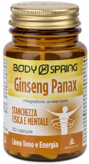 BODY SPRING GINSENG 50 CAPSULE - Farmacia Nuova Dr.ssa Gabriella Catellani