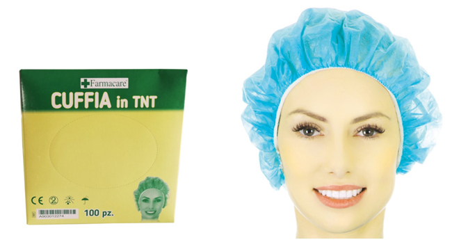 CUFFIA TNT 100 PEZZI - Farmacia Nuova Dr.ssa Gabriella Catellani