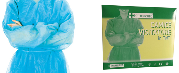 CAMICE VISITATORE TNT 10 PEZZI - Farmacia Nuova Dr.ssa Gabriella Catellani