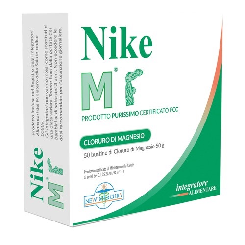 NIKE M CLORURO MAGNESIO 50 BUSTINE 50 G - Farmacia Nuova Dr.ssa Gabriella Catellani