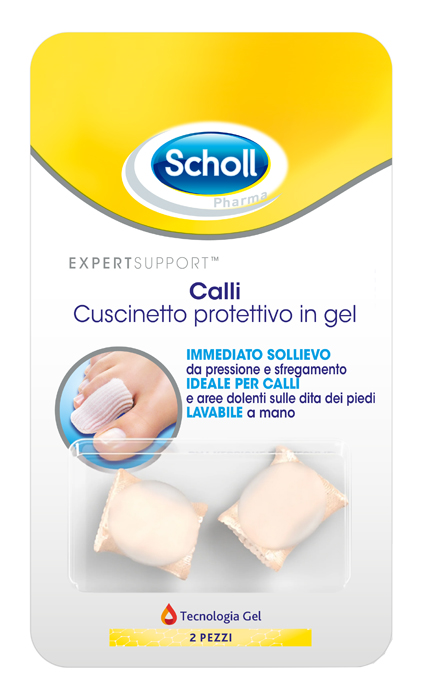 CUSCINETTI PROTETTIVI PER PIEDI CALLI SCHOLL GELACTIV 2 PEZZI - Farmacia Nuova Dr.ssa Gabriella Catellani